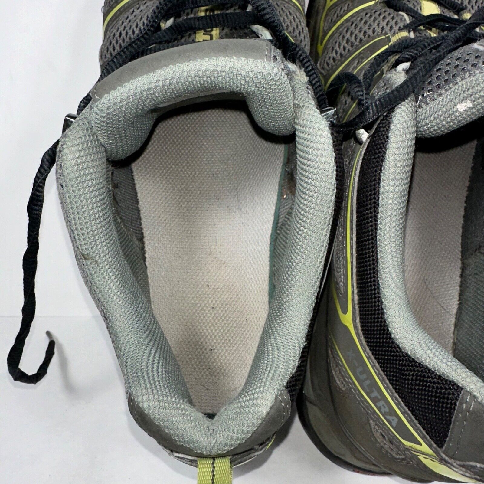 Salomon 394741 Mens Size 10.5 Contragrip Green Trail Running Hiking Shoes
