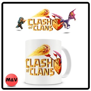 Details about Clash of clans mug, game, funny, Barbarian, mobile games