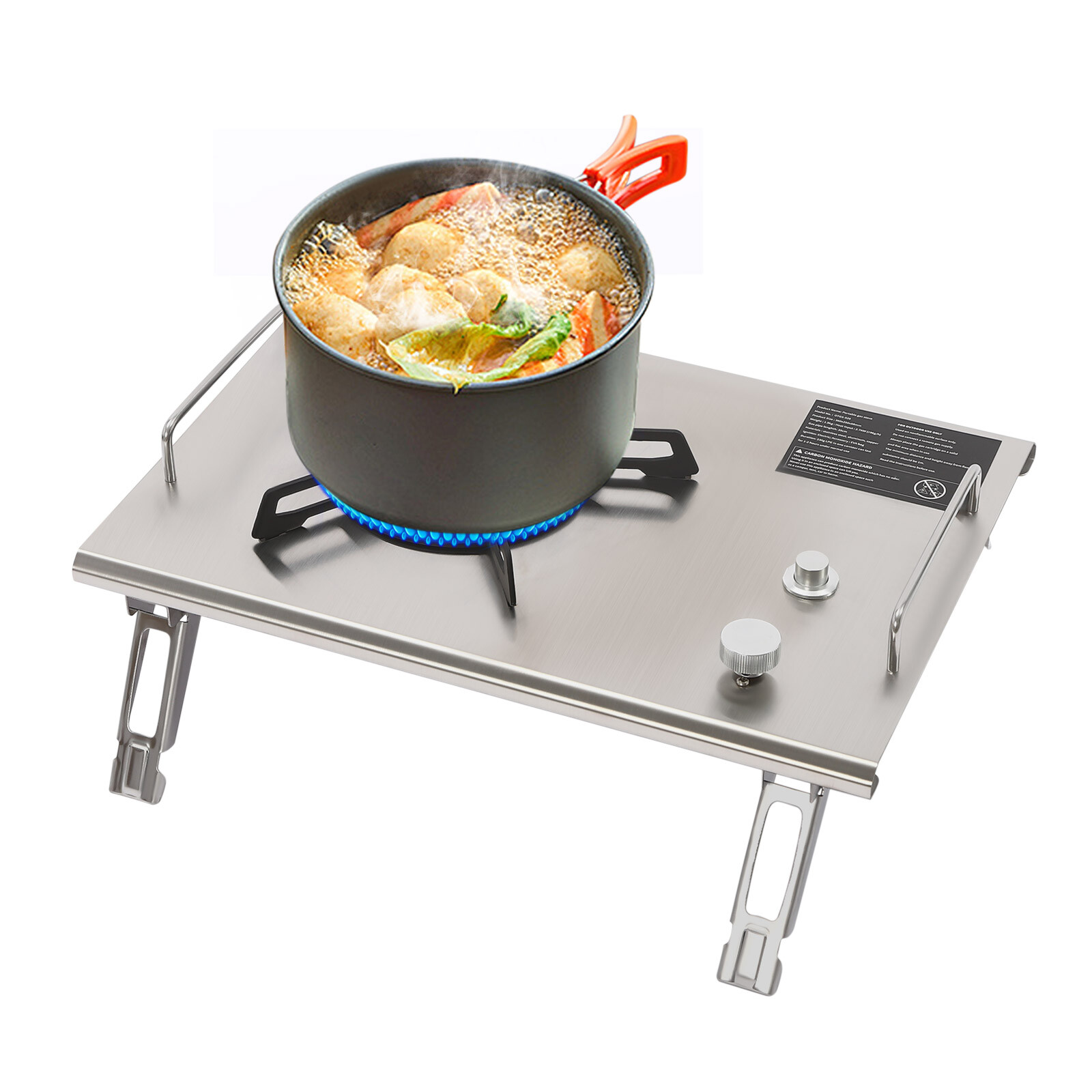 Yahoo!オークション Portable 13 648 BTU Gas Stove Stainless Steel...