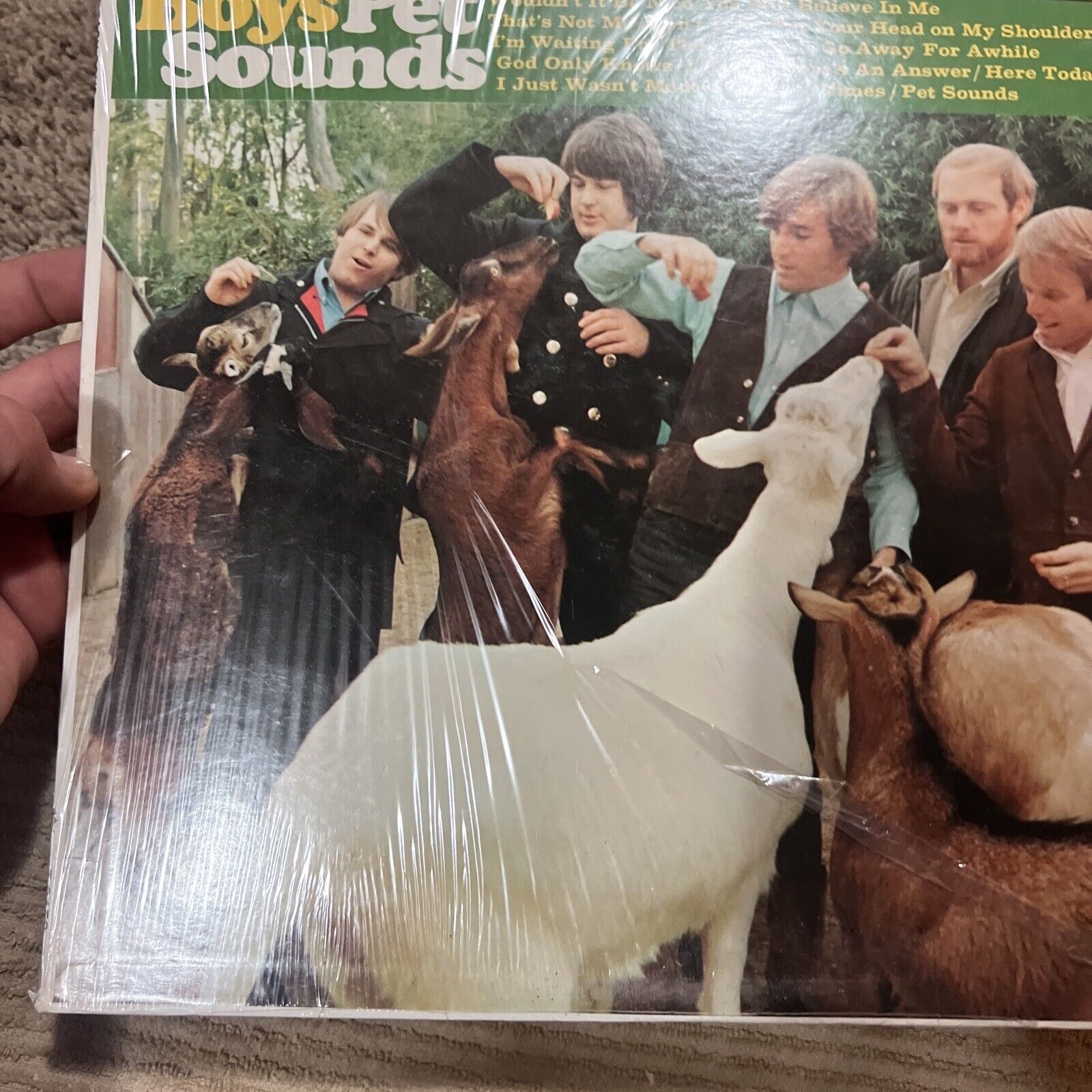 Beach Boys Pet Sounds Vinyl Lp t2458 (1966) Mono Brian Wilson Original Record