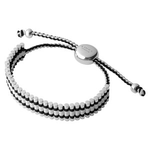 Links-of-London-Womens-Friendship-Bracelet-Black-White-Sterling-Silver ...