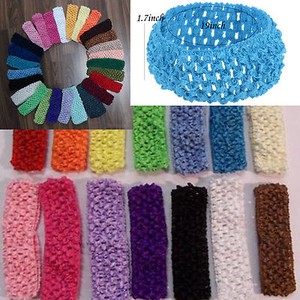 ... 10pcs-1-5-Crochet-Headbands-Hair-Hairband-Bow-Kid-Baby-Toddler-On-Sale