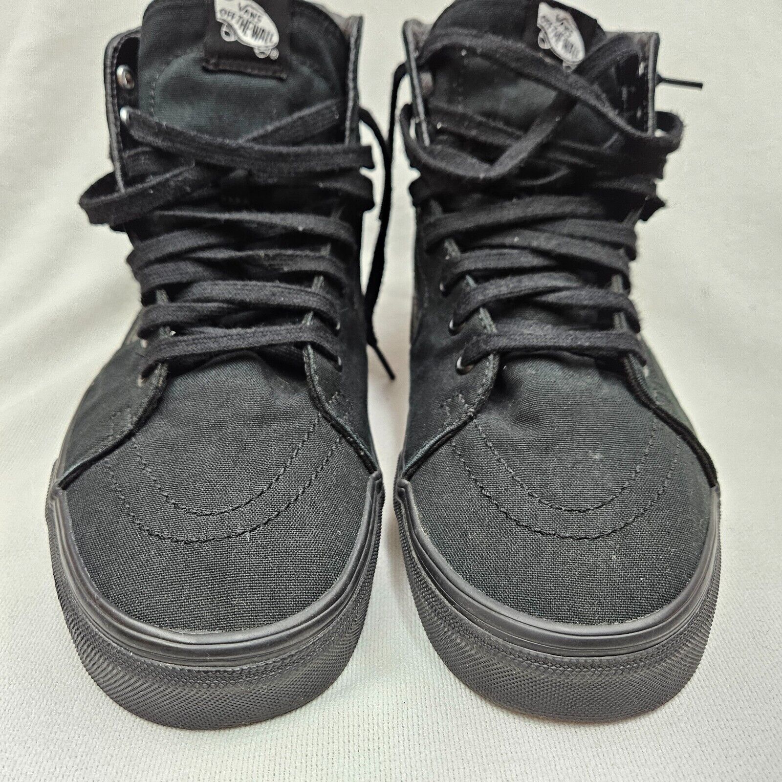 Vans Shoes Mens Size 11 Off The Wall Sk8-Hi Juniper Canvas Sneaker Black Lace Up