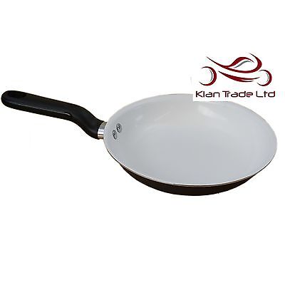 24cm Ceramic Frying Pan Non stick Aluminium Best Easy Clean Ultra Safe (Best Ceramic Non Stick)