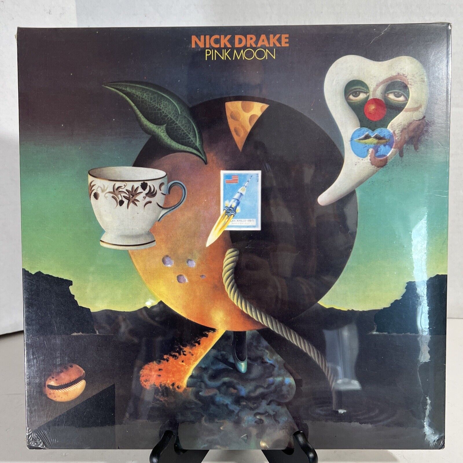 Nick Drake Vinyl LP "Pink Moon" Sealed! Repress Stereo Gatefold ILPS-9184 NOS