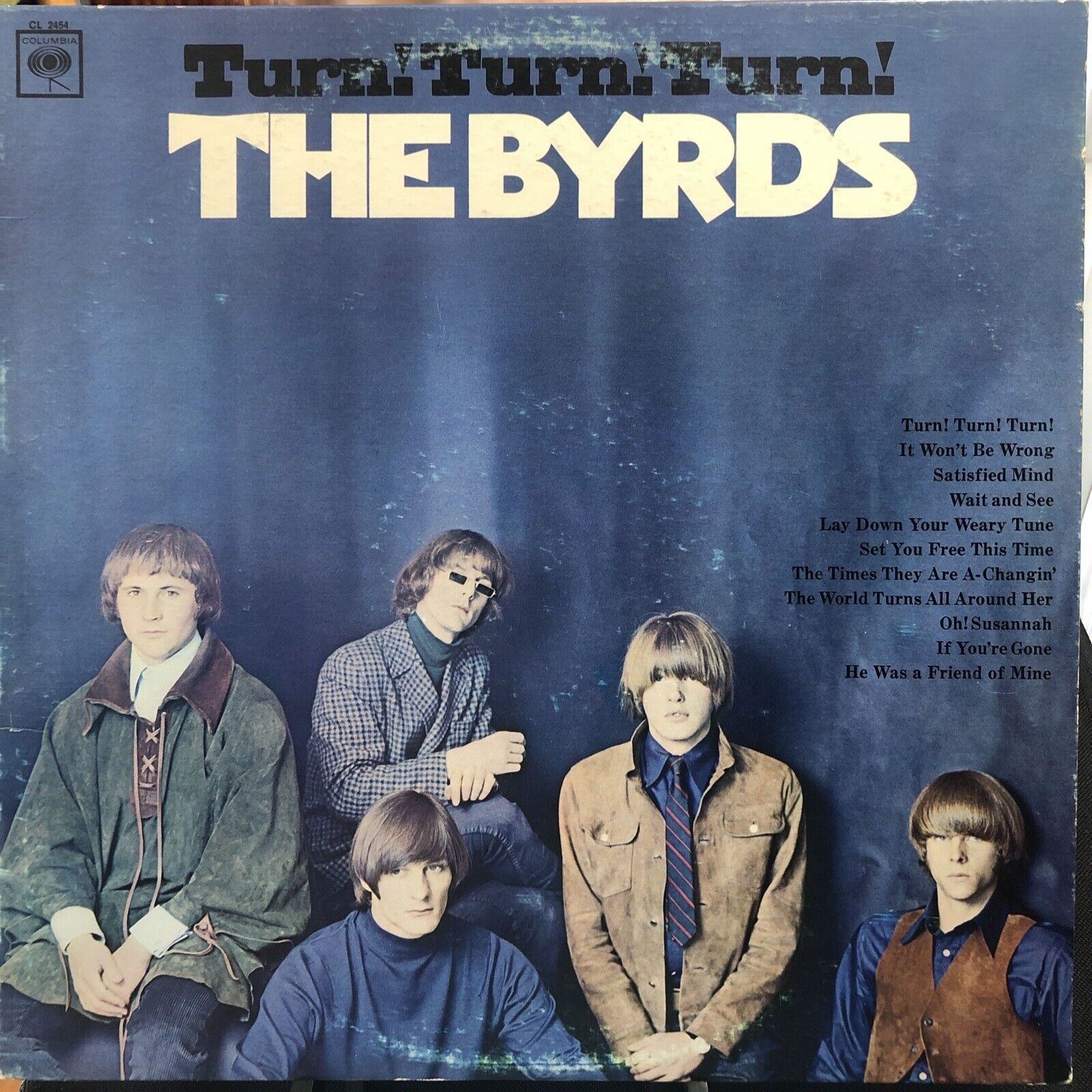 The Byrds / Turn Turn Turn Lp Vinyl MONO Columbia 2454