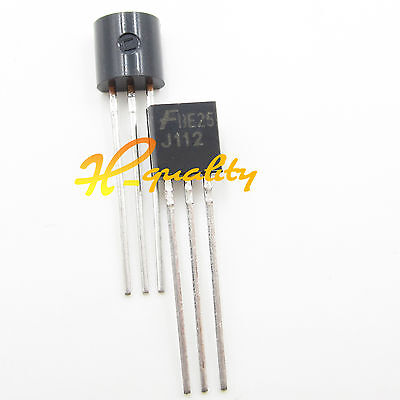 5PCS J112 FSC TO92 N–Channel JFET Transistor NEW TO-2 S8 BEST (Channel 5 Best Price)