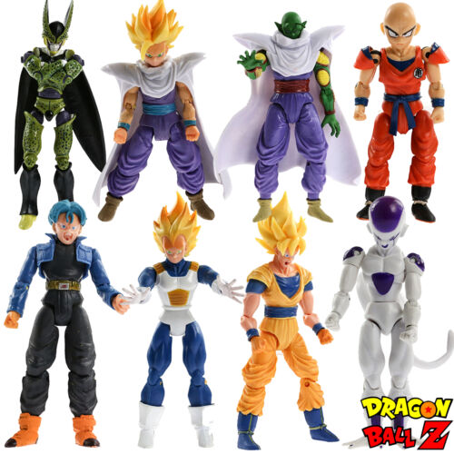 8Pcs/set Dragonball Z Dragon Ball DBZ Joint Movable Action Figures Kids Toy gift