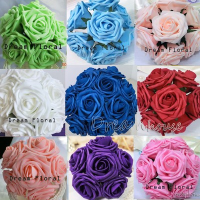 50 Real Touch Roses Wedding  Bridal ...