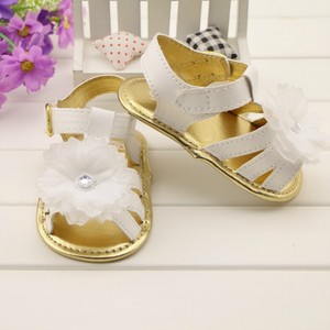 ... baby-girl-Fashion-white-flower-sandals-shoes-size-0-6-6-12-12-18