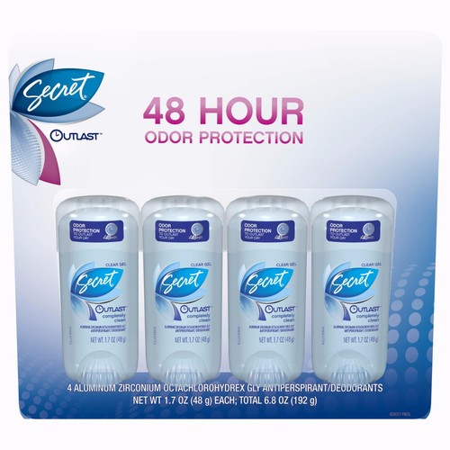 Secret Outlast Flawless Clear Gel Antiperspirant/Deodorant