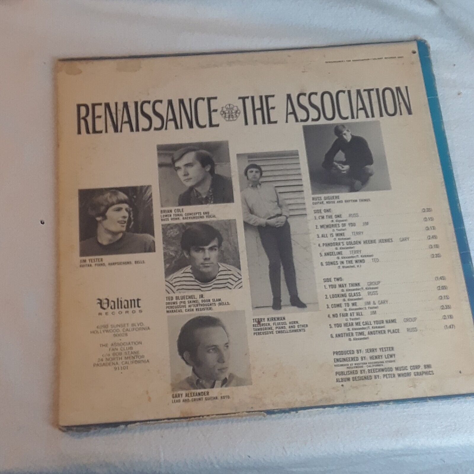 Renaissance The Association LP vinyl Album c7