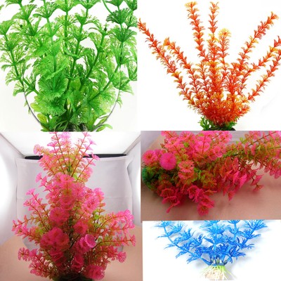 Style Artificial Plastic Water Plant for Aquarium ...
