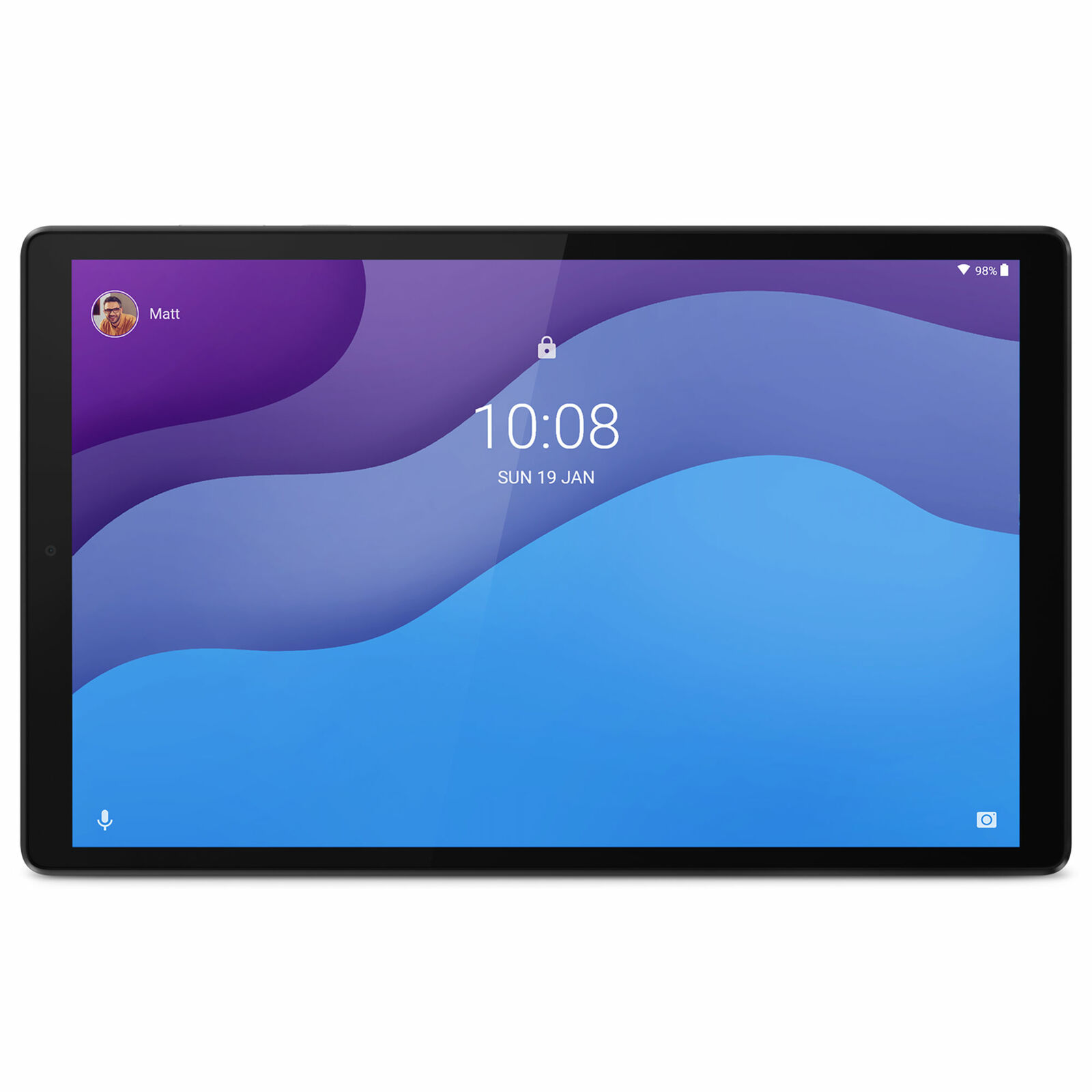 Lenovo Tab M10 HD, 10.1" IPS Touch400 nits, 4GB, 64GB, Android 10