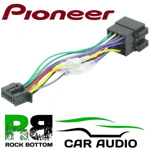 PIONEER DEH-4400BT Model Car Radio Stereo 16 Pin Wiring ... pioneer car radio wiring 