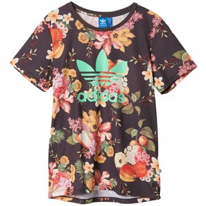 camiseta adidas mujer flores