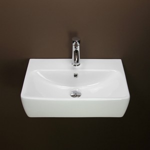 Basin-Sink-Wall-Hung-Mounted-Bathroom-Ceramic-Square-Cloakroom-Corner ...