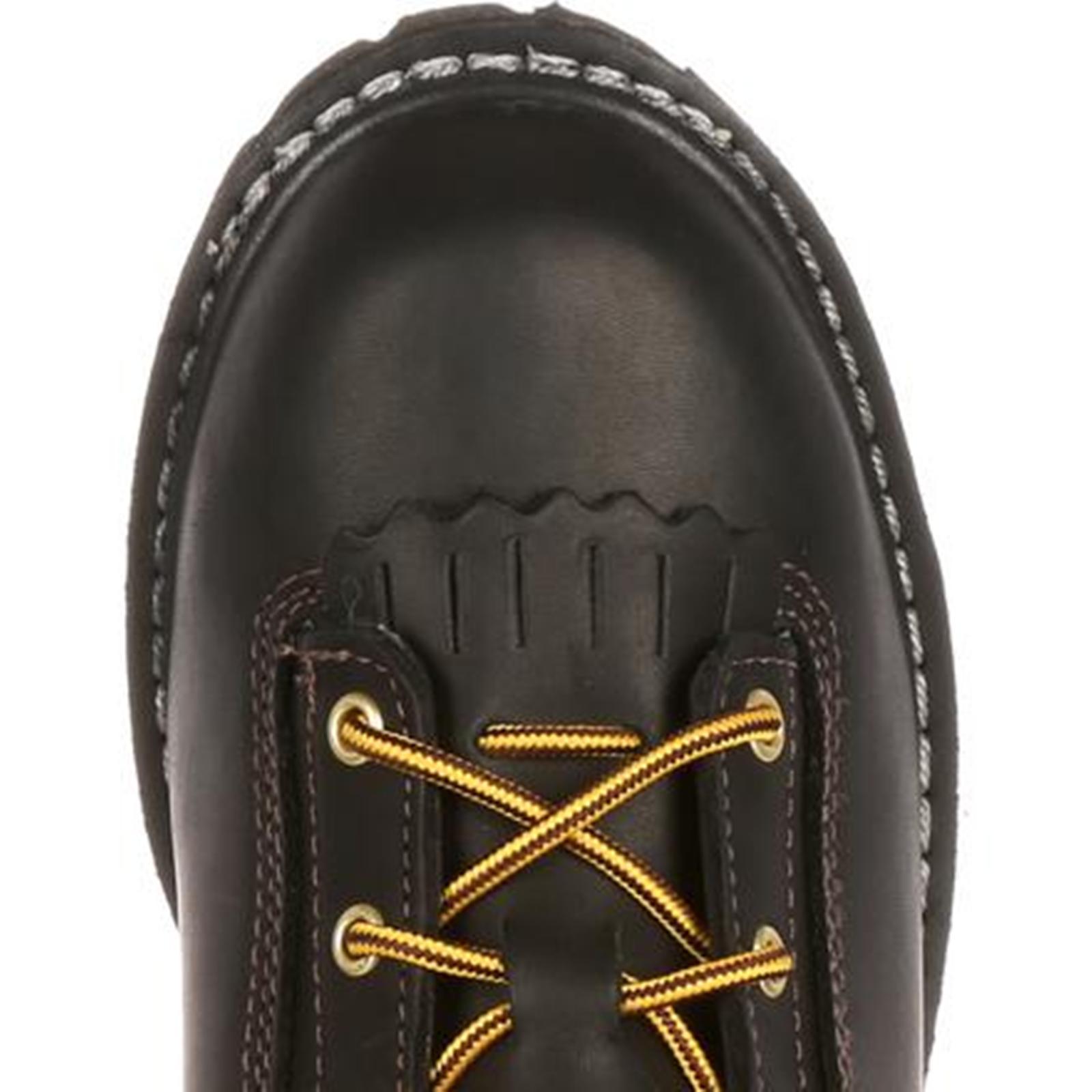 Pre-owned Georgia Boot Lace-to-toe Gore-tex Waterproof Insulated Work Boot G8040 In Black