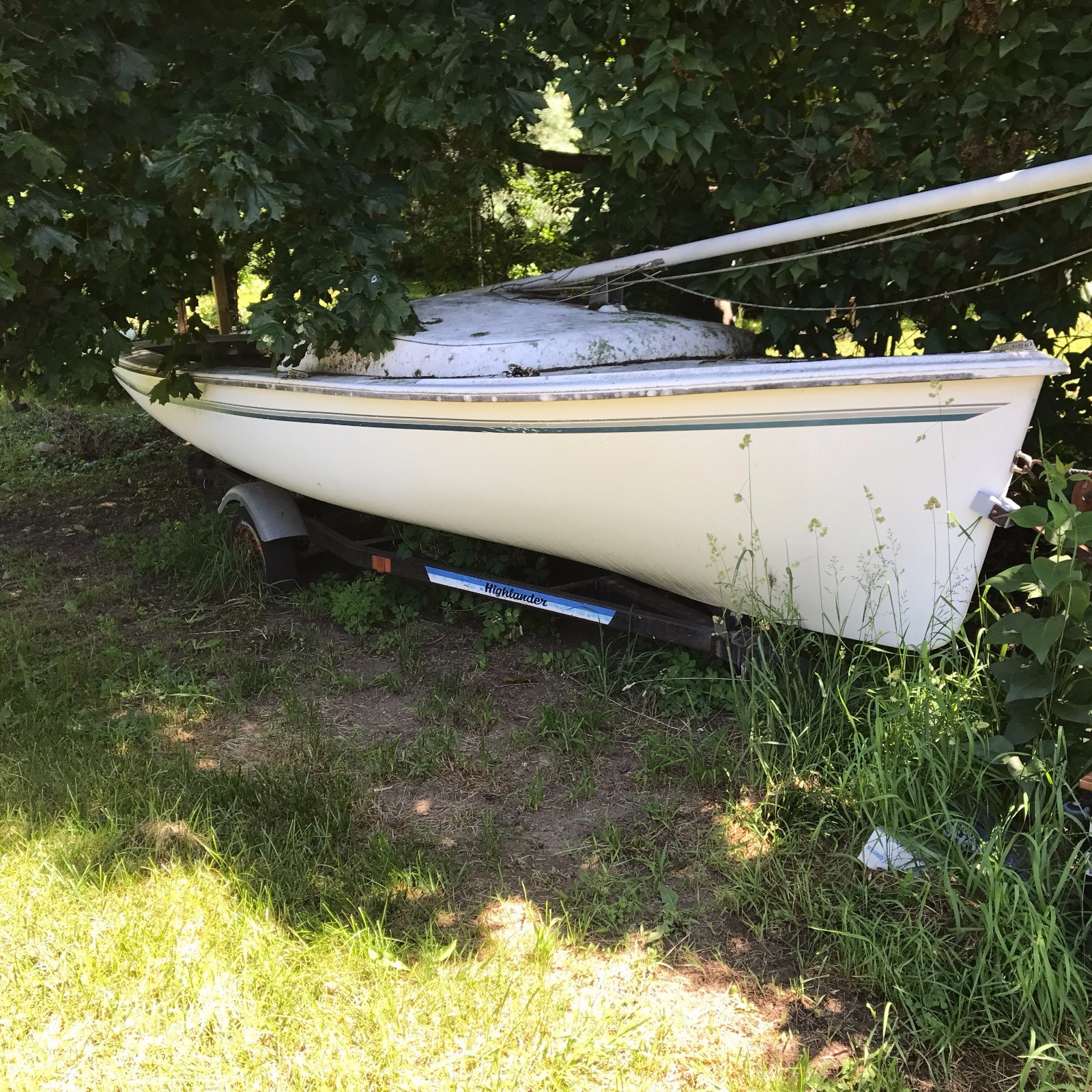 NF - 1985 Spindrift 17' Daysailer & Trailer - New York