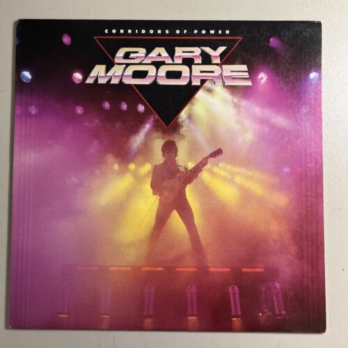 GARY MOORE-Corridors Of Power-Vinyl LP-1982 Mirage VG+/VG+