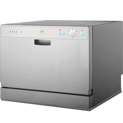 Countertop Portable Dishwasher Machine In Silver ~ Compact Apartment ...