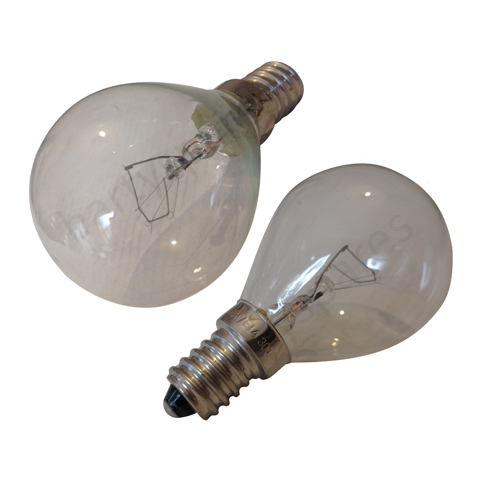 x2 for BOSCH 40W E14 300deg Oven Cooker Heat Resistant Light Bulbs High