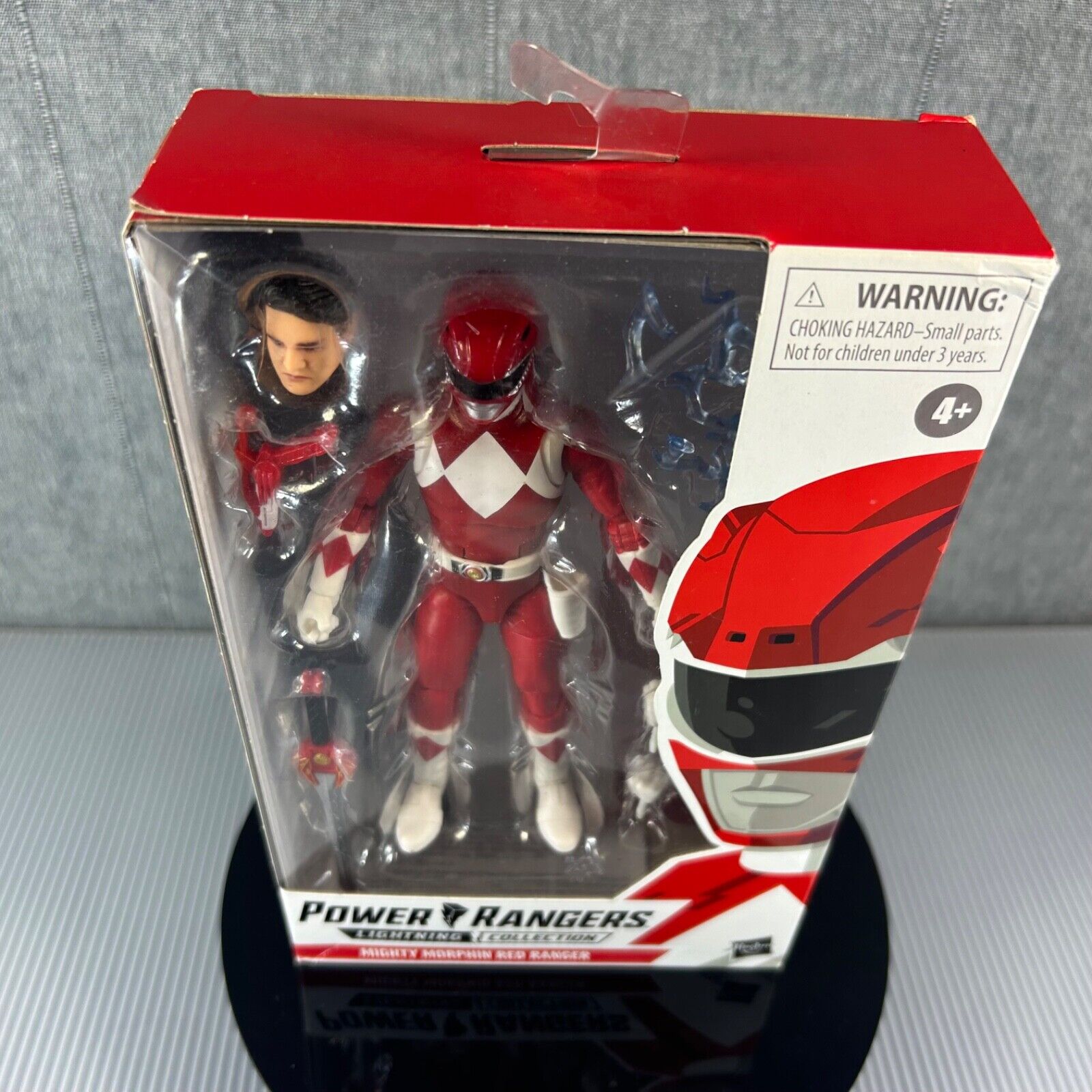 Power Rangers Lightning Collection Mighty Morphin Red Ranger Figure 2019 Hasbro