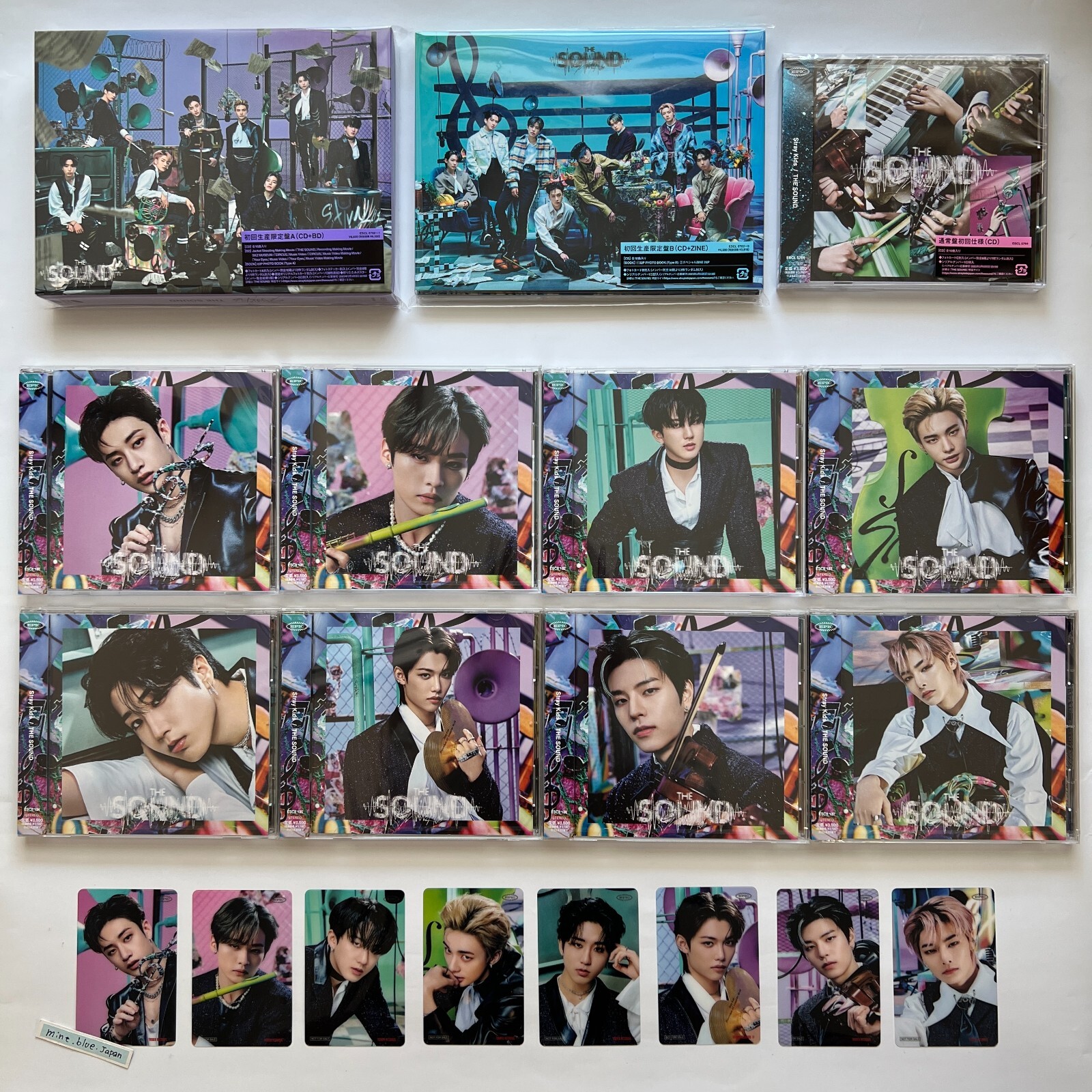 Stray Kids - cccha THE SOUND セット Stray Kids THE SOUND Japan 1st Full Album Official CD SKZ | eBay