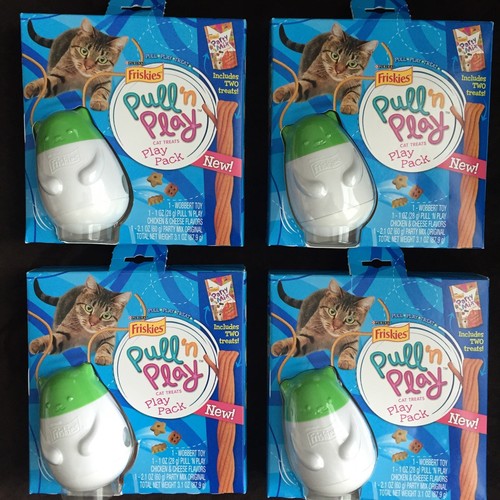 Friskies Purina Pull N Play Cat Treats/Toy ...