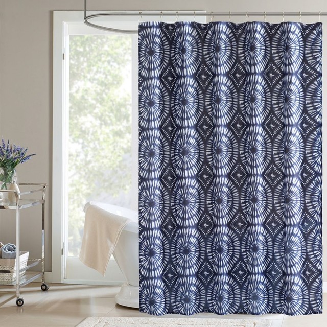 Curtains Ideas apt 9 shower curtain : Sea Ocean Surf Sunburst Blue Indigo White Fabric Apt. 9 Shower ...
