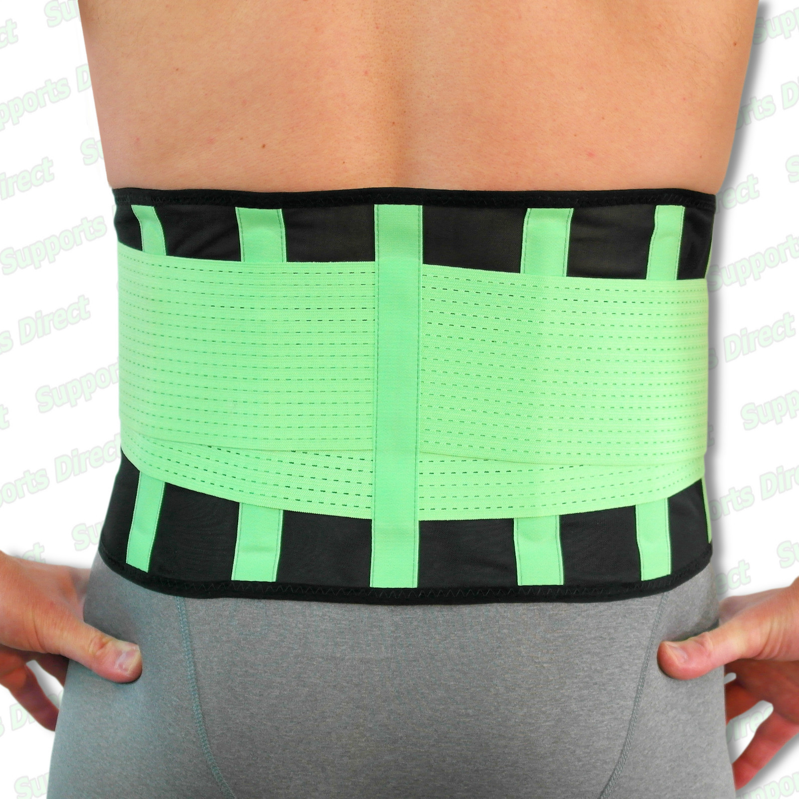 Breathable Lower Back Support Neoprene Belt Lumbar Brace Posture Girdle