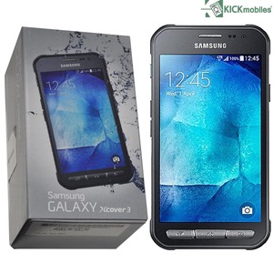 BNIB Samsung Galaxy Xcover 3 smg388f dark silver 8 go factory unlocked