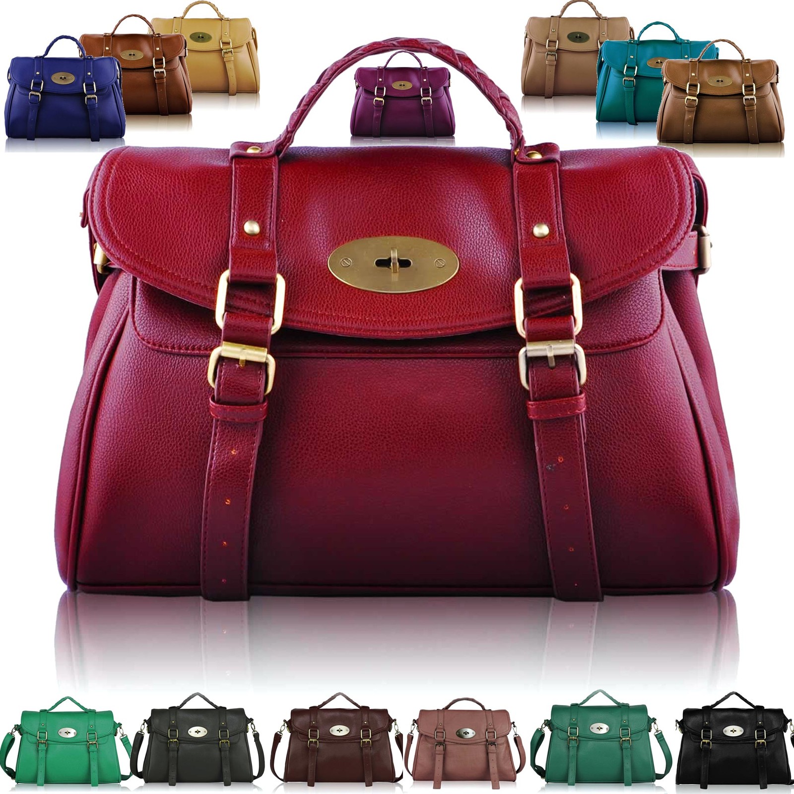 designer leather satchel handbags
