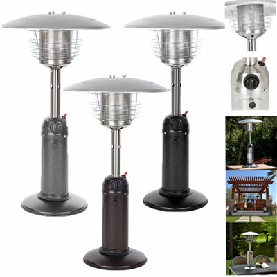 Stainless Steel Tabletop Garden Patio Heater Hammered ...