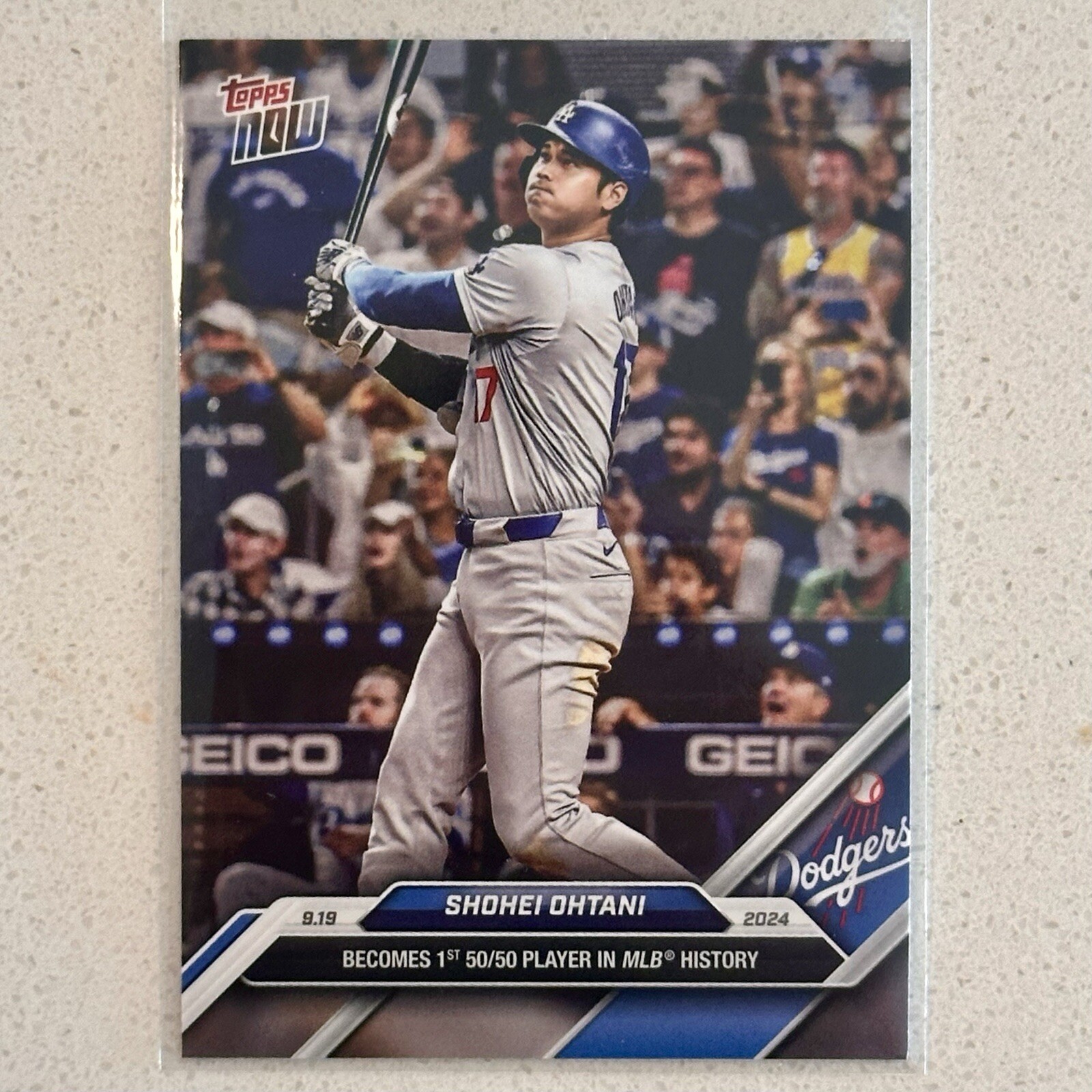 Yahoo!オークション 2024 Topps Now Shohei Ohtani 50/50 Club Dodge...