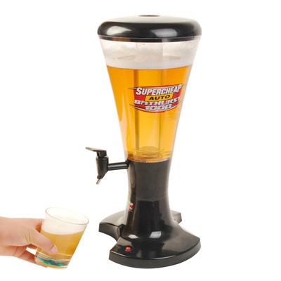 3L Cold Draft Beer Tower Dispenser Plastic ...