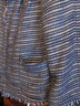 Pre-owned York Nublm Lafayette 148  $498 Blue Women's Jacket Blazer Stripes
