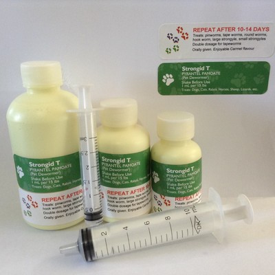 50mL dog/ puppy dewormer Animal Wormer Simple ...