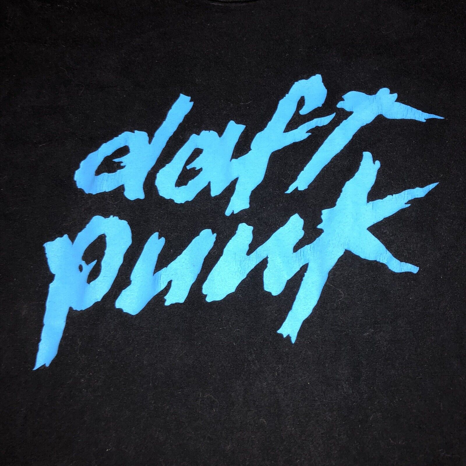Vintage 2000s Daft Punk Alive Tour 2007 T-Shirt American Apparel Size Large