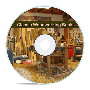 Classic-Old-Wood-WoodWorking-Books-Carpentry-Lathe-Turning-Finishing 