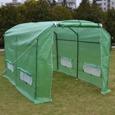 New Hot Green House 10'X7'X6' Larger Walk ...