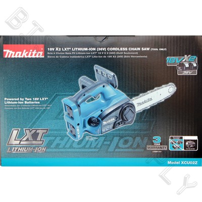 Makita XCU02Z 36Volt 12