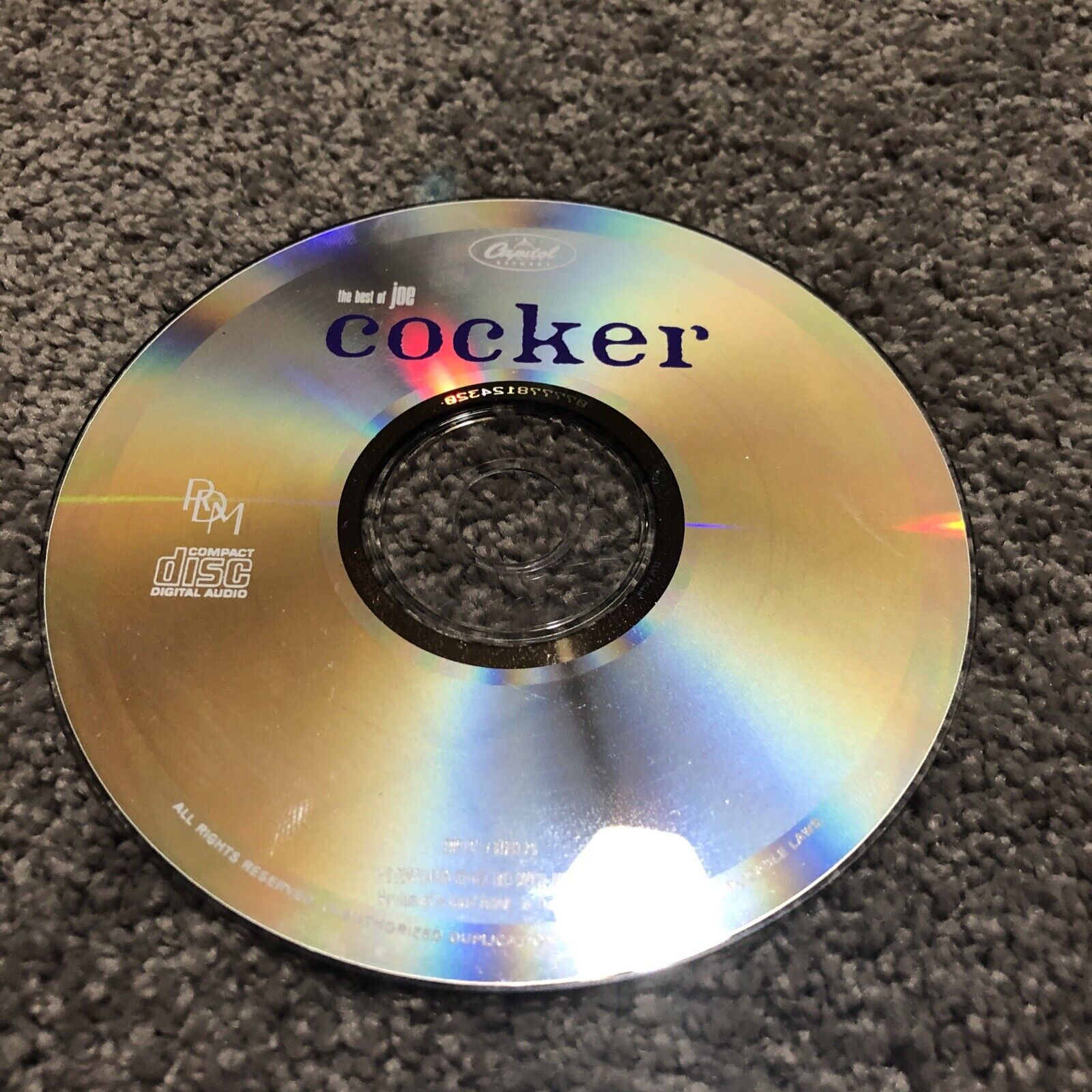 Joe Cocker: The Best of Joe Cocker (CD, 1993 Capitol) Pop, Blues - CD ONLY