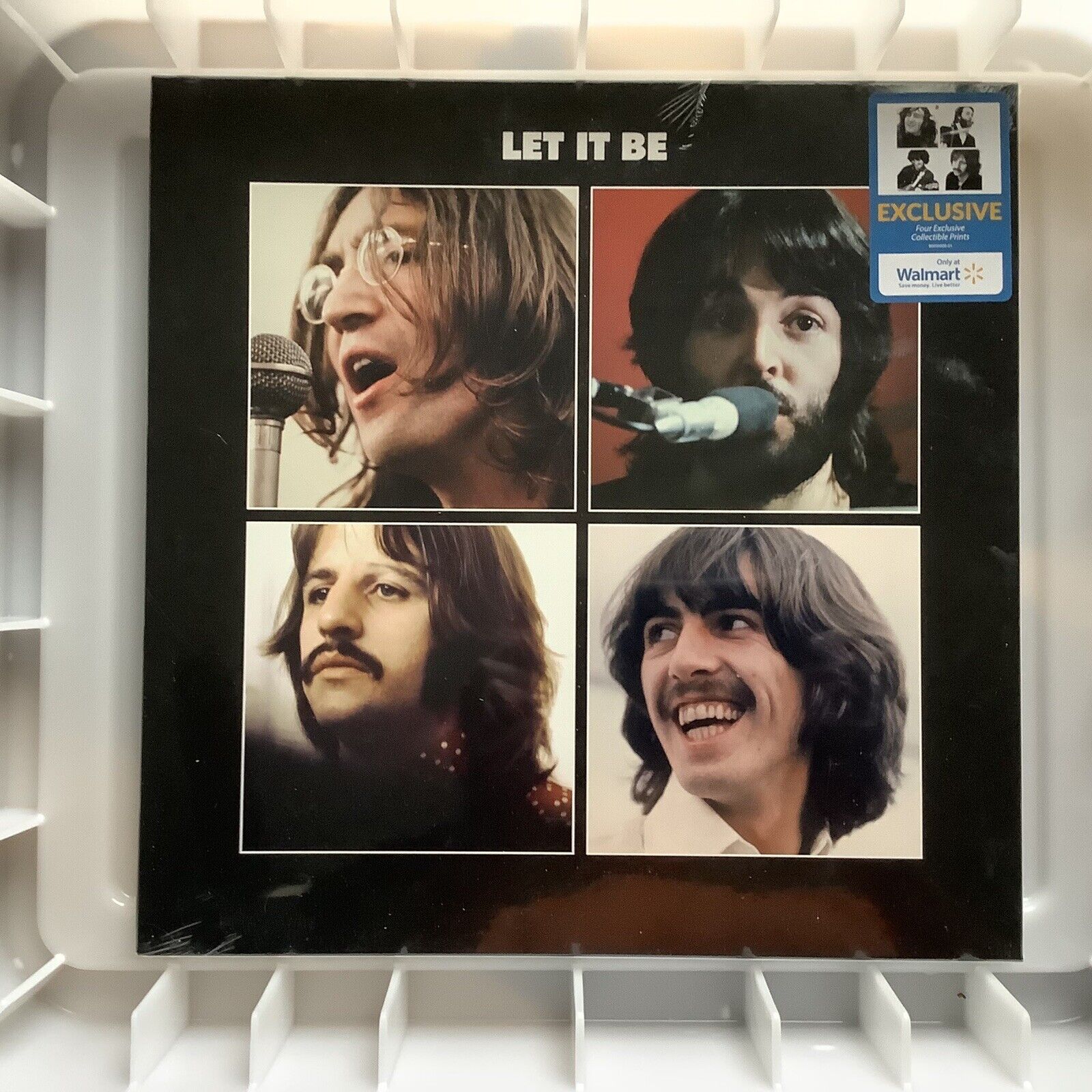 THE BEATLES- Let It Be~Walmart Exclusive Bundle Vinyl + 4 Prints/NEW SEALED