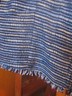 Pre-owned York Nublm Lafayette 148  $498 Blue Women's Jacket Blazer Stripes