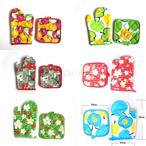 Oven Baking Heat Resistant Insulated Gloves Protector ...
