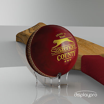 Acrylic Cricket Ball Display Stand Perspex Riser Plinth