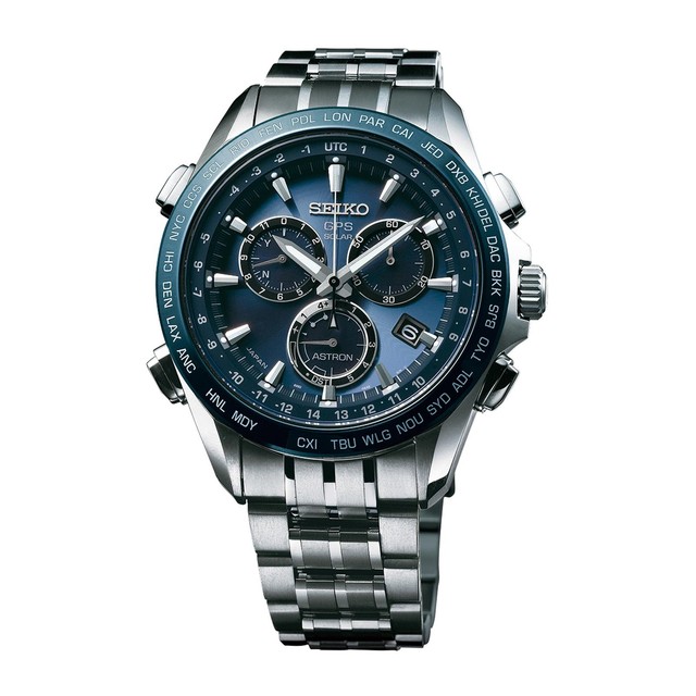 Seiko Mens Astron GPS Titanium Solar Chronograph SSE005 | eBay