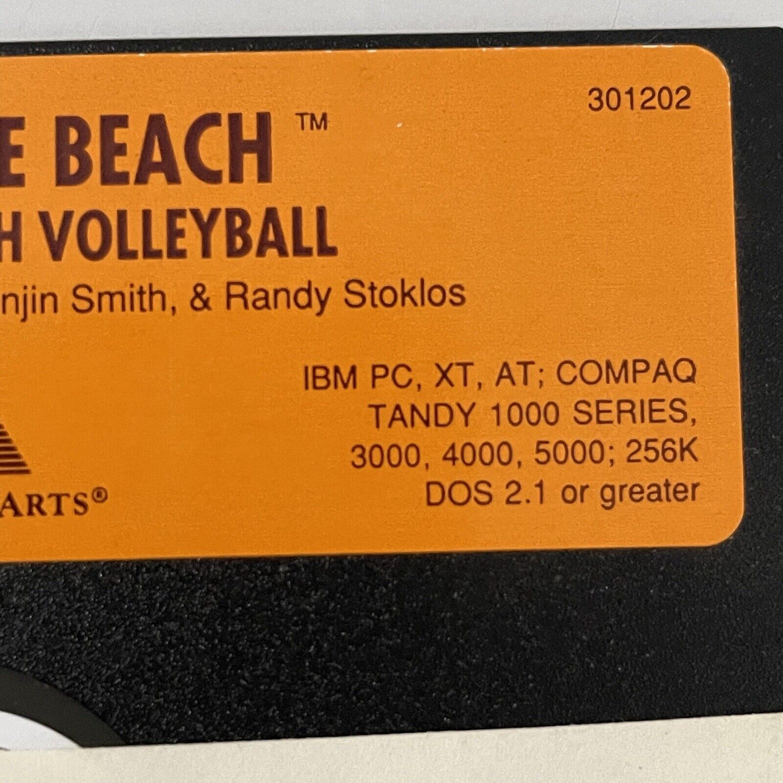 VTG 1988 Kings of the Beach Volleyball Game PC 5.25” Disk Electronic Arts WORKS