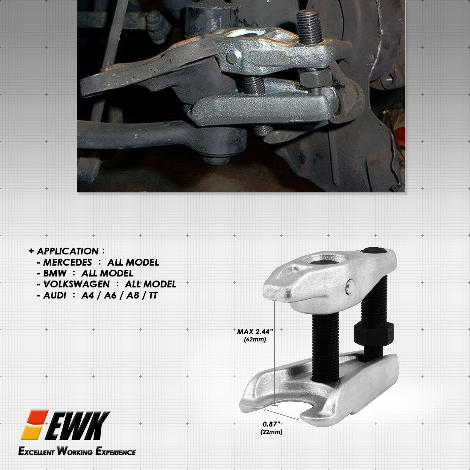 Acura East Brunswick >> Ball Joint Splitter Separator Remover Track Tie Rod End ... Acura East Brunswick >> Ball Joint Splitter Separator Remover Track Tie Rod End ...